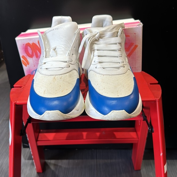 🔥🔥 Alexander McQueen Oversized Leather Sneaket - Picture 6 of 13